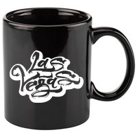 Las Vegas Graffiti 11oz C Handle Ceramic Mug