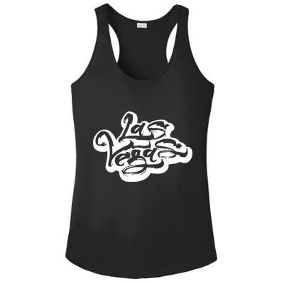 Las Vegas Graffiti Ladies PosiCharge Competitor Racerback Tank
