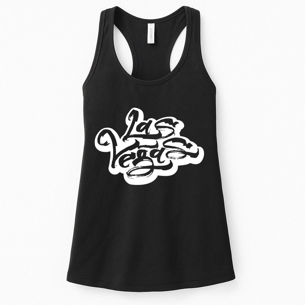 Las Vegas Graffiti Womens Tank Top