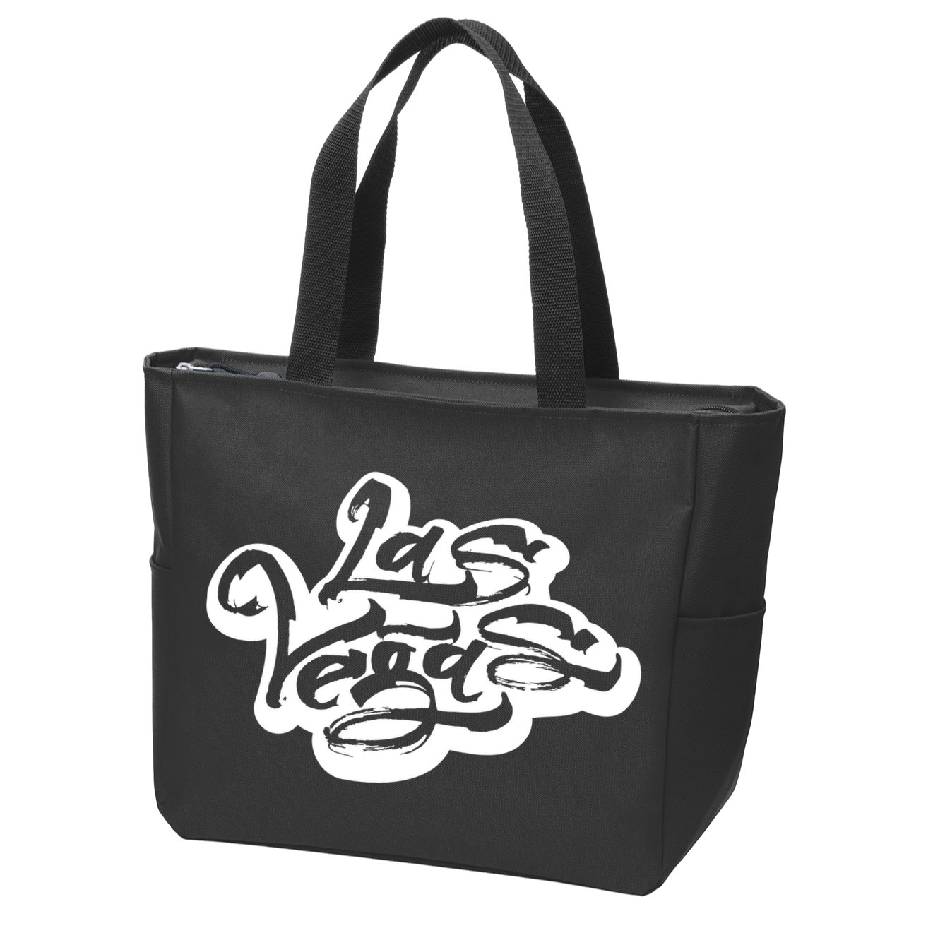 Las Vegas Graffiti Zip Tote Bag