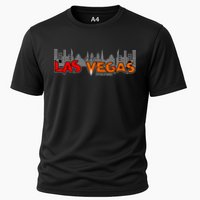 Las Vegas Graffiti Skyline Cooling Performance Crew T-Shirt