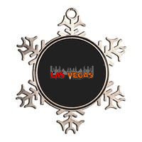 Las Vegas Graffiti Skyline Metallic Star Ornament