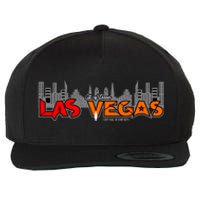 Las Vegas Graffiti Skyline Wool Snapback Cap