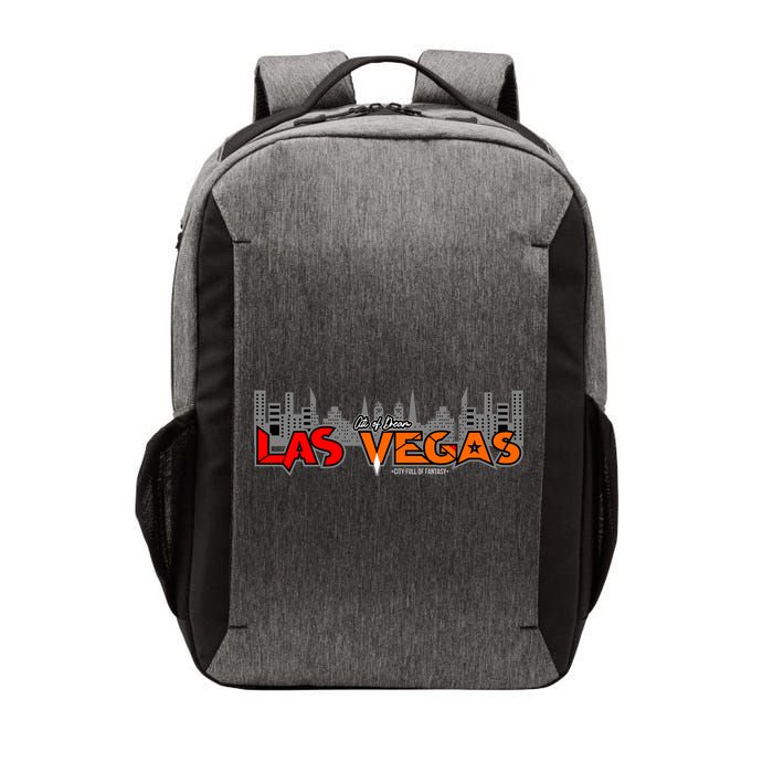 Las Vegas Graffiti Skyline Vector Backpack