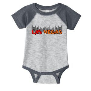 Las Vegas Graffiti Skyline Infant Baby Jersey Bodysuit