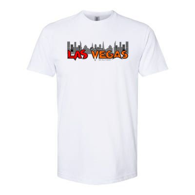 Las Vegas Graffiti Skyline Softstyle® CVC T-Shirt