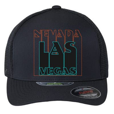 Las Vegas Retro Flexfit Unipanel Trucker Cap