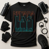 Las Vegas Retro Cooling Performance Crew T-Shirt