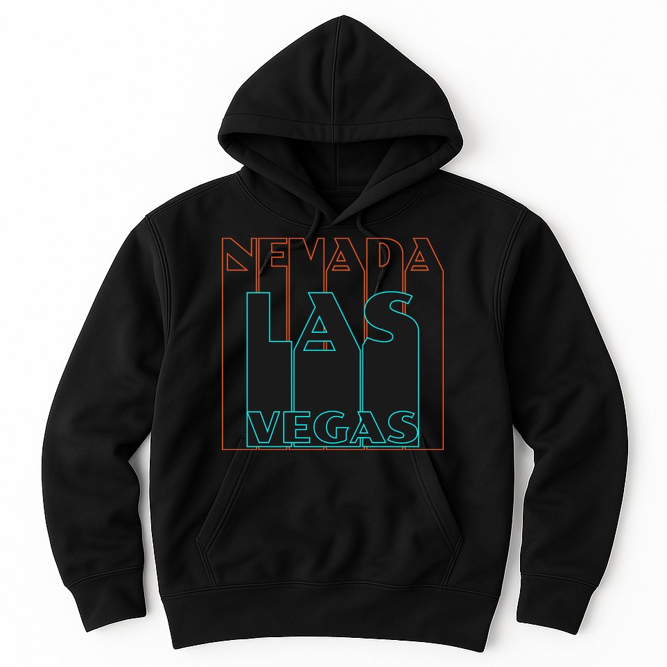 Las Vegas Retro Hoodie
