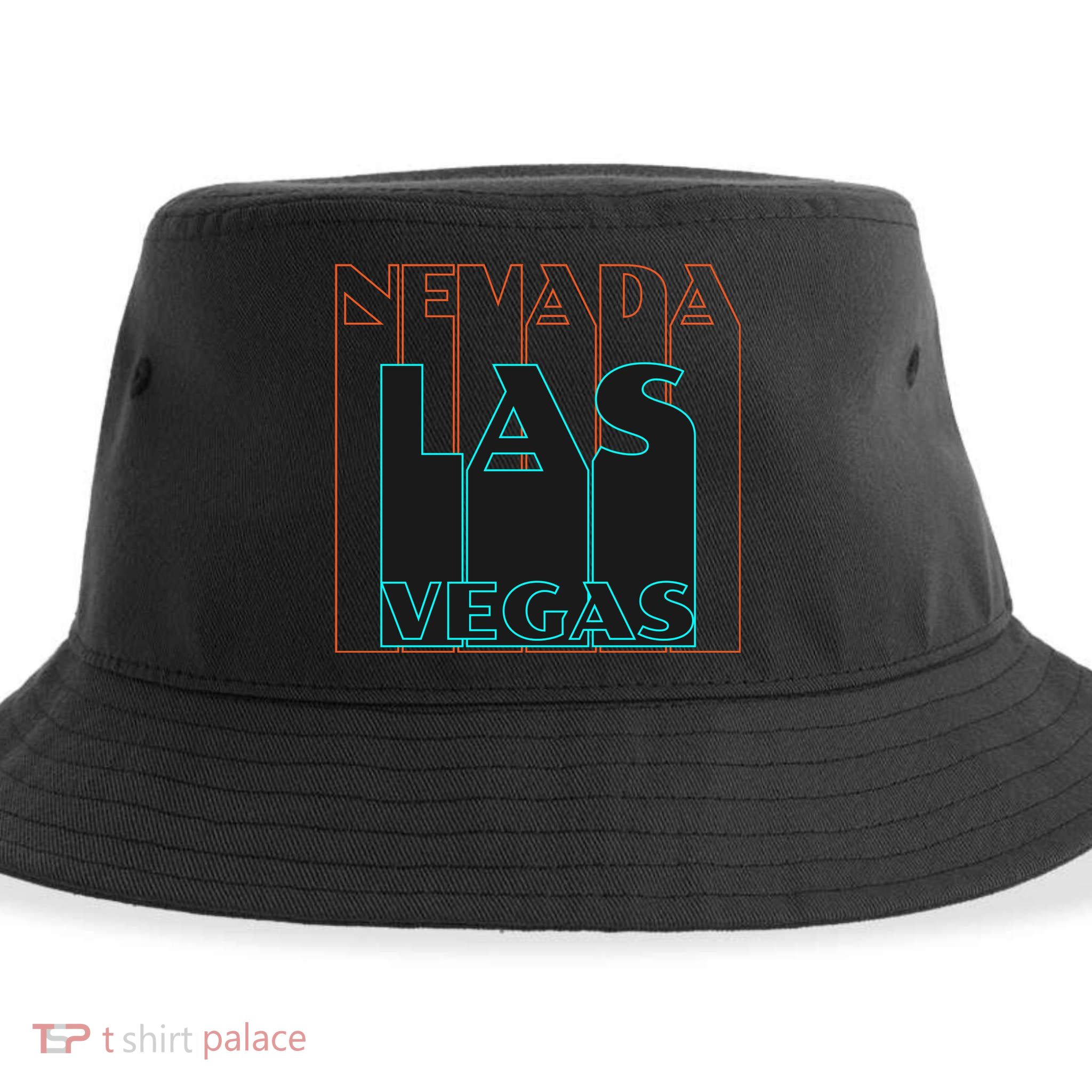 Las Vegas Retro Sustainable Bucket Hat