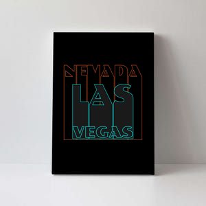 Las Vegas Retro Canvas