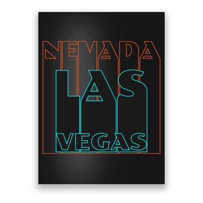 Las Vegas Retro Poster