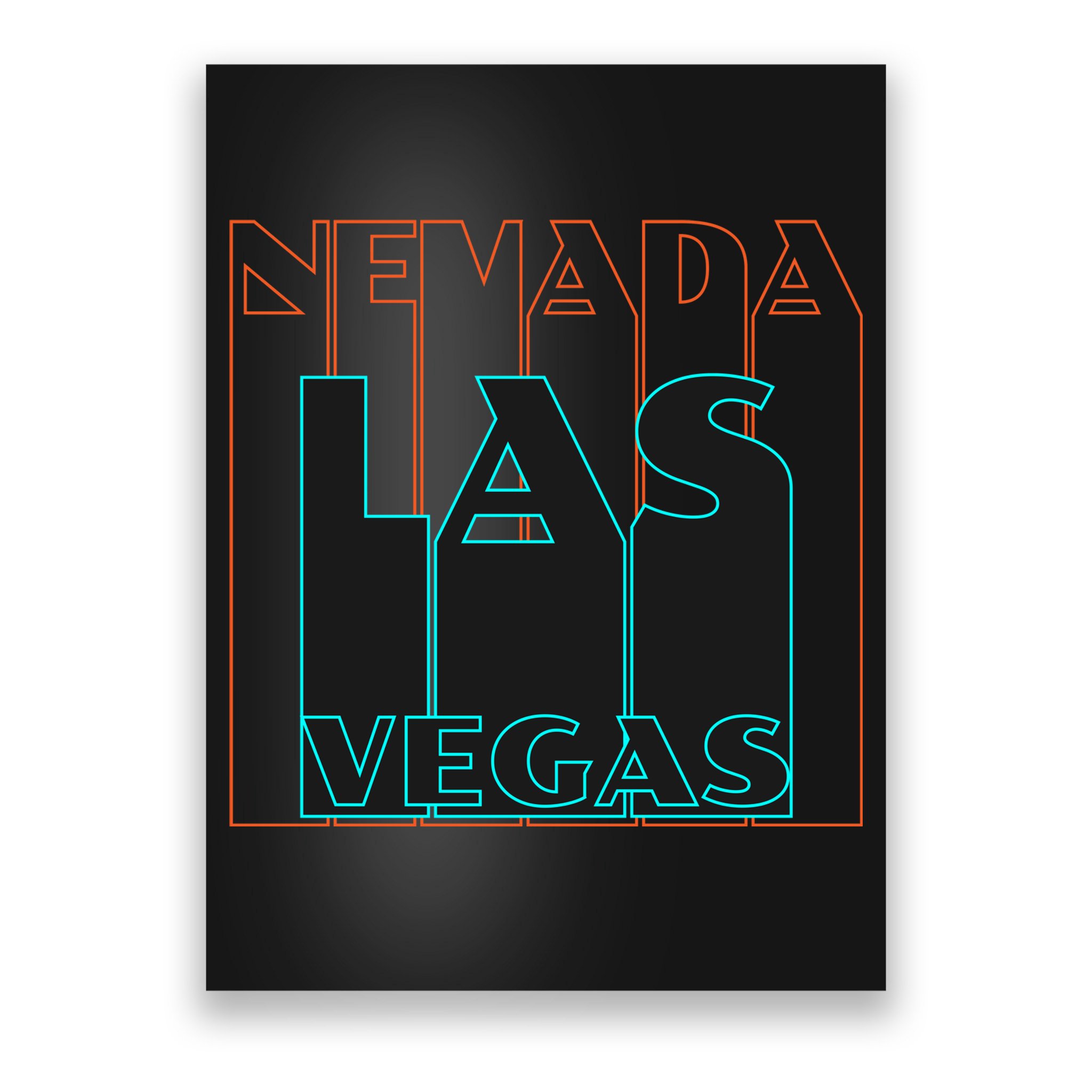 Las Vegas Retro Poster