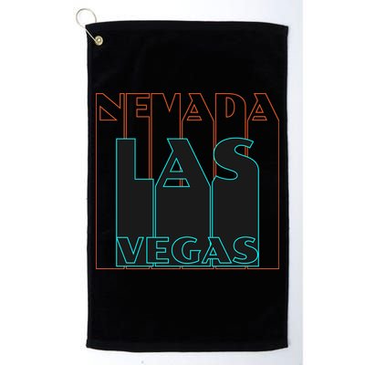 Las Vegas Retro Golf Towel