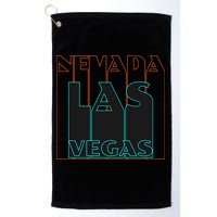 Las Vegas Retro Golf Towel