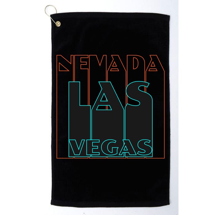 Las Vegas Retro Golf Towel