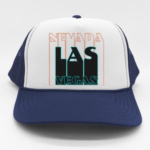 Las Vegas Retro Trucker Hat