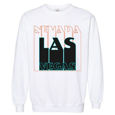 Las Vegas Retro Garment-Dyed Sweatshirt