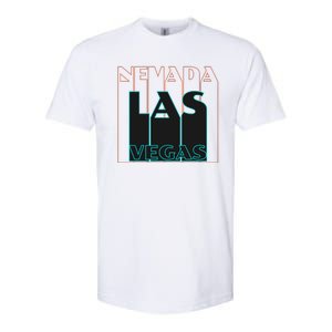 Las Vegas Retro Softstyle CVC T-Shirt