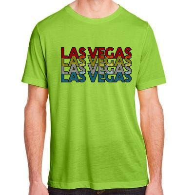 Las Vegas Retro Logo Adult ChromaSoft Performance T-Shirt