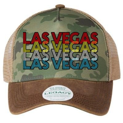 Las Vegas Retro Logo Legacy Tie Dye Trucker Hat