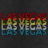 Las Vegas Retro Logo Cool Comfort Performance Bucket Hat