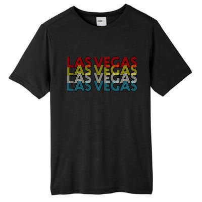 Las Vegas Retro Logo Tall Fusion ChromaSoft Performance T-Shirt