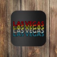 Las Vegas Retro Logo Coaster