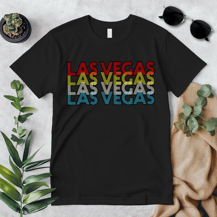 Las Vegas Retro Logo Premium T-Shirt