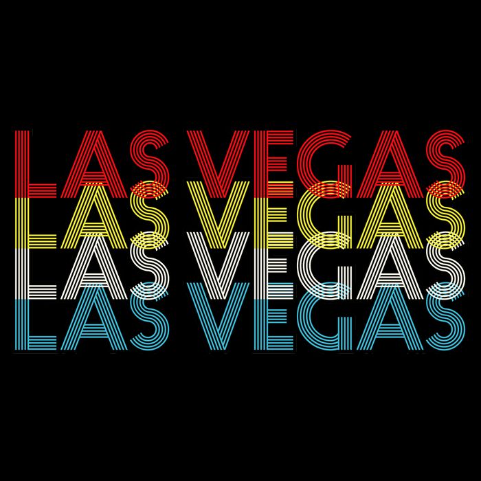Las Vegas Retro Logo Premium T-Shirt