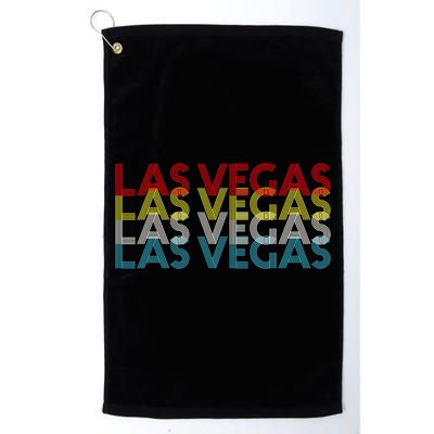 Las Vegas Retro Logo Golf Towel