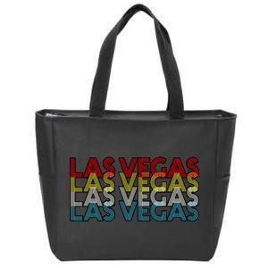 Las Vegas Retro Logo Zip Tote Bag