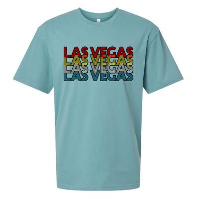 Las Vegas Retro Logo Sueded Cloud Jersey T-Shirt