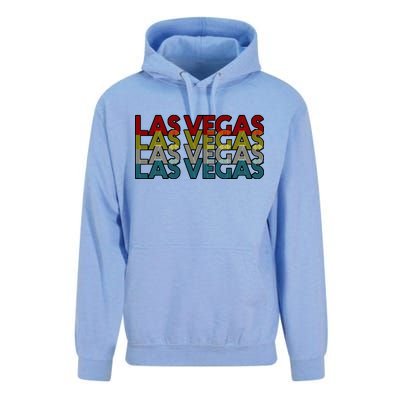 Las Vegas Retro Logo Unisex Surf Hoodie