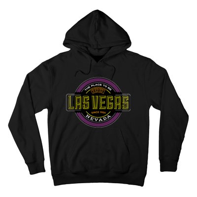 Las Vegas Retro Neon Logo Hoodie