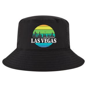 Las Vegas Retro Skyline Cool Comfort Performance Bucket Hat