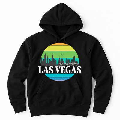 Las Vegas Retro Skyline Hoodie