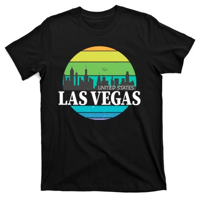 Las Vegas Retro Skyline T-Shirt