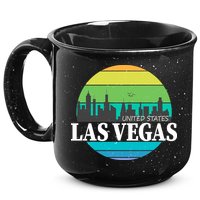 Las Vegas Retro Skyline 15oz Campfire Ceramic Mug