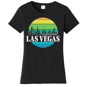 Las Vegas Retro Skyline Women's T-Shirt