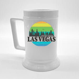 Las Vegas Retro Skyline Beer Stein