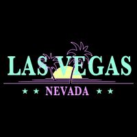 Las Vegas Retro Sunset Palm Trees Baby Bodysuit