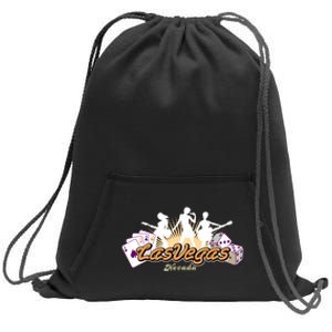 Las Vegas Rock Sweatshirt Cinch Pack Bag