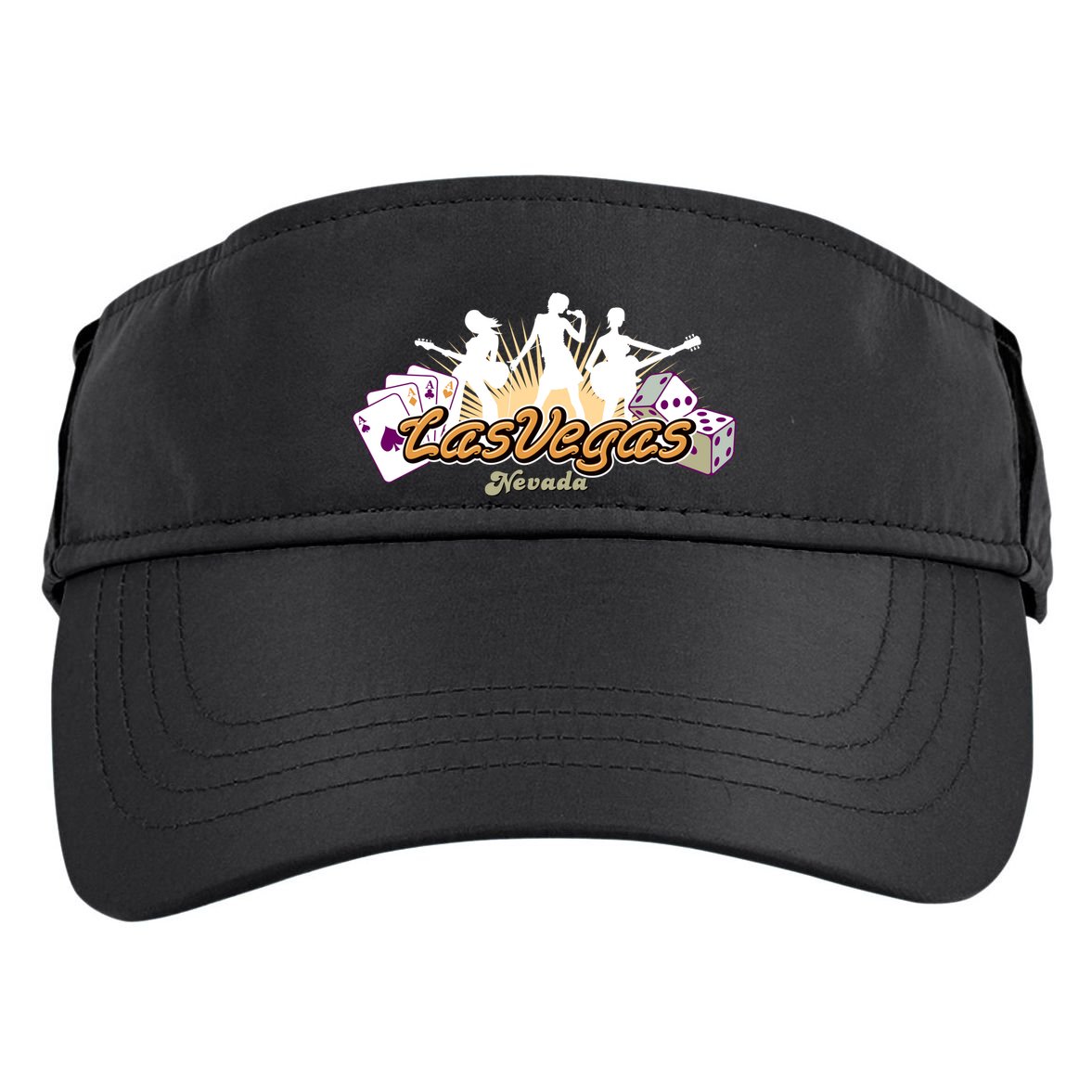 Las Vegas Rock Adult Drive Performance Visor