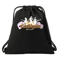 Las Vegas Rock Drawstring Bag