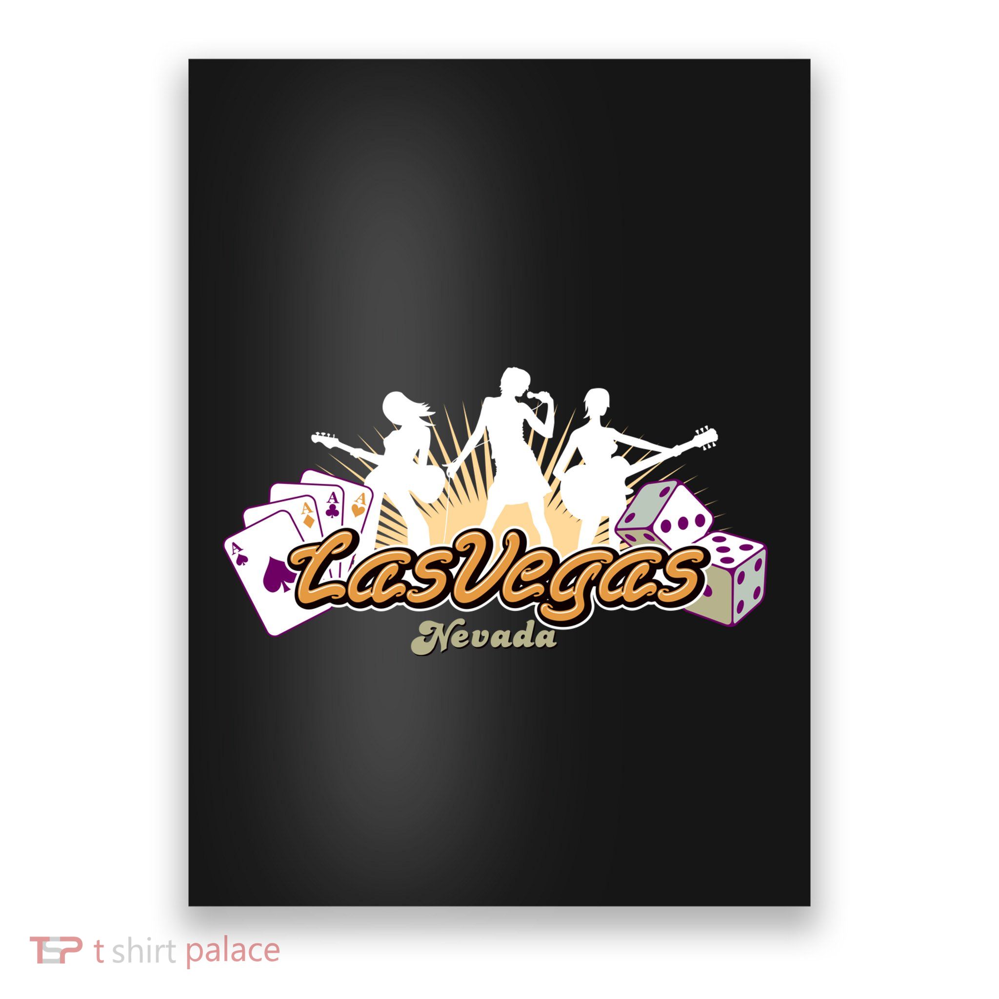 Las Vegas Rock Poster