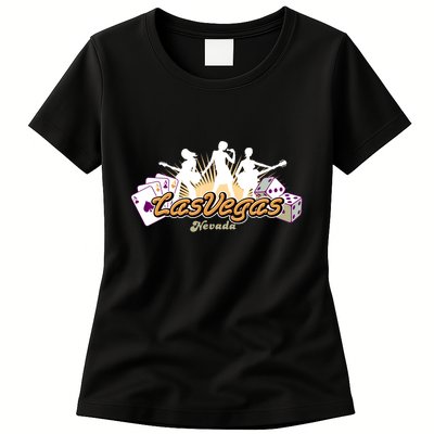 Las Vegas Rock Womens T-Shirt