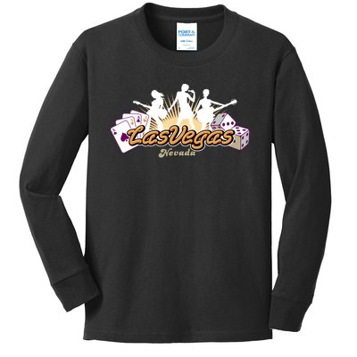 Las Vegas Rock Kids Long Sleeve Shirt