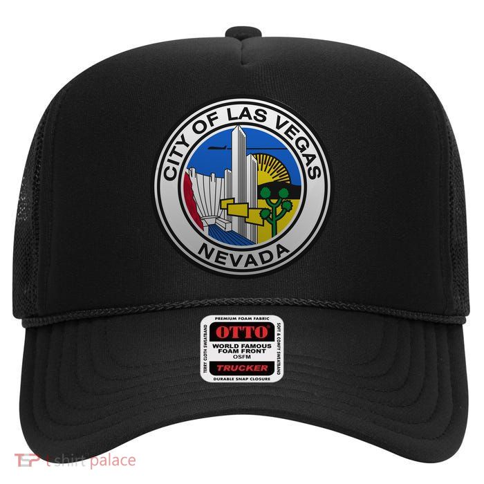Las Vegas Seal High Crown Mesh Back Trucker Hat