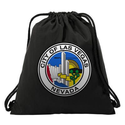 Las Vegas Seal Drawstring Bag